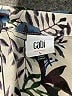 CAbi 100% Polyester Floral Silver Long Sleeve Blouse Size L - photo 7