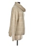 Lumiere Plaid Tan Turtleneck Sweater Size M - photo 4