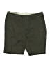 Banana Republic Solid Green Khaki Shorts Size 14 - photo 1