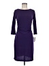 AB Studio Solid Purple Cocktail Dress Size 6 - photo 1