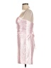 Unbranded 100% Polyester Pink Cocktail Dress Size 10 - photo 5