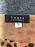Forte 100% Cashmere Animal Print Brown Cashmere Pullover Sweater Size M - photo 7
