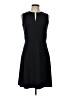 Theory Solid Black Cocktail Dress Size 10 - photo 1
