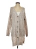 Unbranded 100% Polyester Tan Cardigan Size S - photo 1