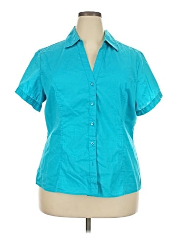 Riders by Lee Short Sleeve Blouse (view 1)