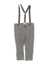 Me and Henry Chevron-herringbone Gray Snow Pants With Bib Size 2 - 3 - photo 1