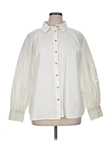Jaclyn Smith Long Sleeve Button-Down Shirt (view 1)