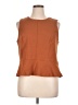Lands' End Brown Sleeveless T-Shirt Size XL - photo 1