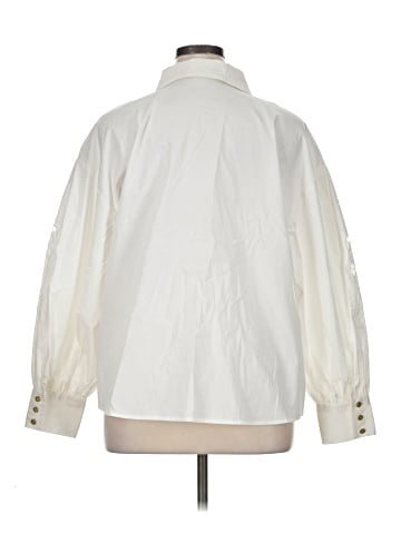 Jaclyn Smith Long Sleeve Button-Down Shirt (view 2)