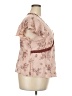 Old Navy 100% Viscose Pink Short Sleeve Blouse Size 2X - photo 4
