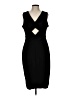 Calvin Klein Black Cocktail Dress Size 12 - photo 1