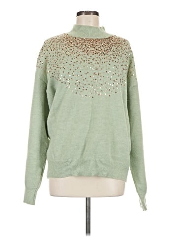 Listicle Pullover Sweater (view 1)