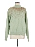 Listicle Stars Green Pullover Sweater Size M - photo 1