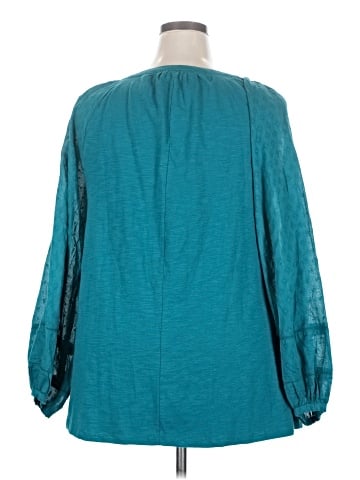 Lane Bryant Long Sleeve Blouse (view 2)