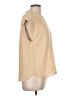 J.Crew 365 100% Polyester Tan Short Sleeve Blouse Size L - photo 4