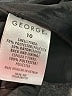 George Black Gray Tuxedo Vest Size 10 - photo 4