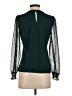 Ann Taylor Green Long Sleeve Blouse Size XS - photo 2