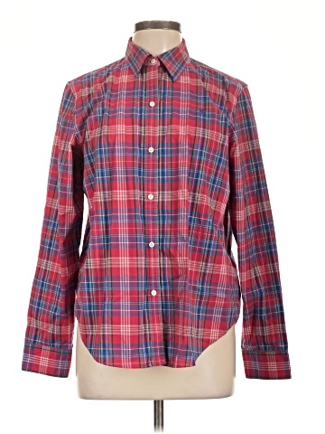 Lauren by Ralph Lauren Long Sleeve Button-Down Shirt (view 1)