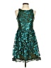 Freeway Teal Cocktail Dress Size S - photo 1