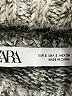 Zara Tweed Gray Turtleneck Sweater Size S - photo 7