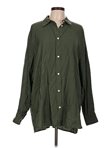 Gap Long Sleeve Button-Down Shirt (view 1)