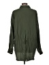 Gap Solid Green Long Sleeve Button-Down Shirt Size L (tall) - photo 2