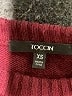 Toccin Burgundy Wool Pullover Sweater Size XS - photo 7