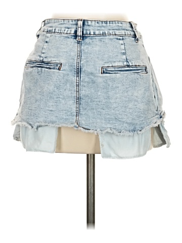 Hot & Delicious Denim Skirt (view 2)