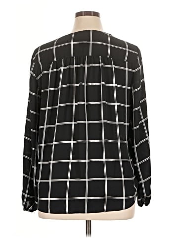 INC International Concepts Long Sleeve Blouse (view 2)