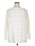 Just Fab Ivory Pullover Sweater Size 1X - photo 1