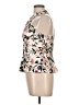 Francesca's 100% Polyester Ivory Sleeveless Blouse Size L - photo 5