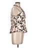 Francesca's 100% Polyester Ivory Sleeveless Blouse Size L - photo 4