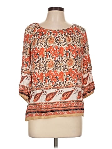 Ava Christine 3/4 Sleeve Blouse (view 1)