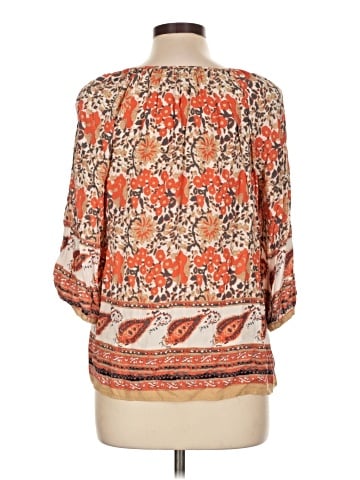 Ava Christine 3/4 Sleeve Blouse (view 2)
