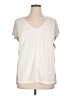 Halogen Ivory Short Sleeve T-Shirt Size XL - photo 1