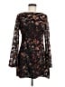 Lulus Paisley Black Cocktail Dress Size M - photo 1