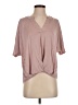 Jolie Pink Short Sleeve Blouse Size XS - photo 1