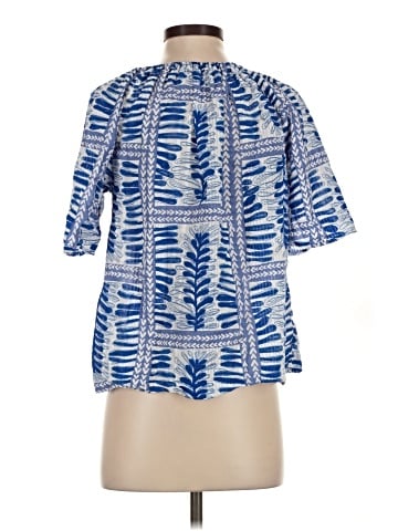 Ann Taylor LOFT Short Sleeve Blouse (view 2)