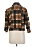 Hayden 100% Polyester Plaid Brown Jacket Size M - photo 2