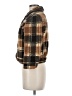 Hayden 100% Polyester Plaid Brown Jacket Size M - photo 5
