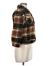 Hayden 100% Polyester Plaid Brown Jacket Size M - photo 4