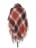 Moss Rose 100% Acrylic Plaid Brown Orange Wrap One size - photo 2