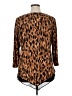 PREMISE Brown 3/4 Sleeve T-Shirt Size 1X - photo 2