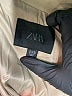 Zara 100% Polyester Solid Tan Raincoat Size Med - Lg - photo 6