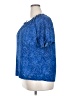 MICHAEL Michael Kors Blue Short Sleeve Blouse Size XXL - photo 5