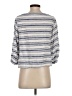 Sigrid Olsen Silver 3/4 Sleeve T-Shirt Size S - photo 2