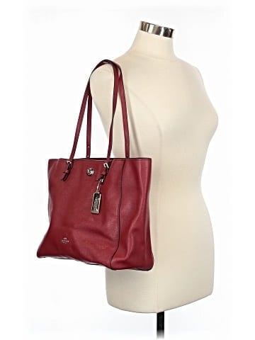 Coach Leather Tote (view 2)