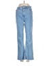 Ann Taylor LOFT Stripes Blue Jeans Size 4 - photo 1