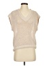 J by Joie 100% Polyester Ivory Sweater Vest Size S - photo 1