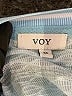VOY Blue Short Sleeve Top Size M - photo 7